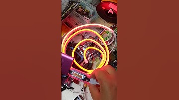 Undersized led rope #dollargeneral #bargain #led #ledrope #ledlights #microcontroller #raspberrypi