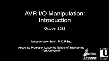 AVR I/O Manipulation in Assembler: Introduction