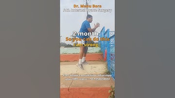 2 months after #ACL Internal Brace Surgery #aclsurgery #fastrecovery