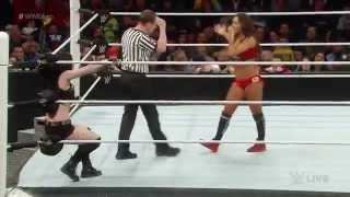 Paige vs. Nikki Bella continues: WWE App Exclusive, March 2, 2015 screenshot 2