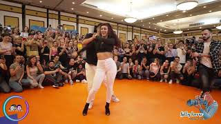 Marco & Sara [Man Overboard · Sp Polanco · Pinto Picasso] Bachata workshop | Bucharest 2023