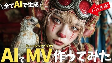 AIだけで『架空のMV(ミュージックビデオ)』作ってみた。使用したAIツール【Suno.ai, ChatGPT, Midjourney, Kling】