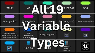 All 19 Variable Types in Unreal Engine Explained in Under 4 Minutes