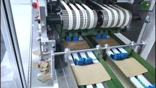 Fully Automatic Four side Sealing Pharmaceutical Zipper Bag Packaging Machine