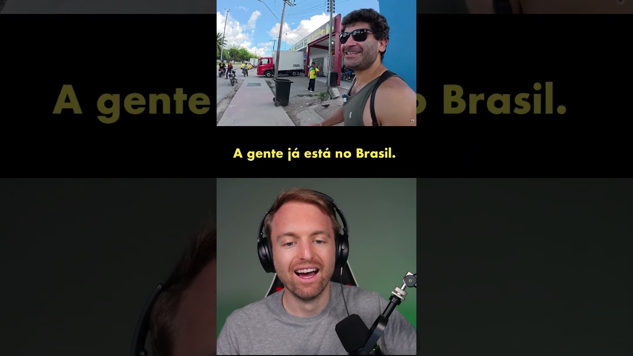 GRINGO CHOCADO COM FRONTEIRA COLÔMBIA X BRASIL