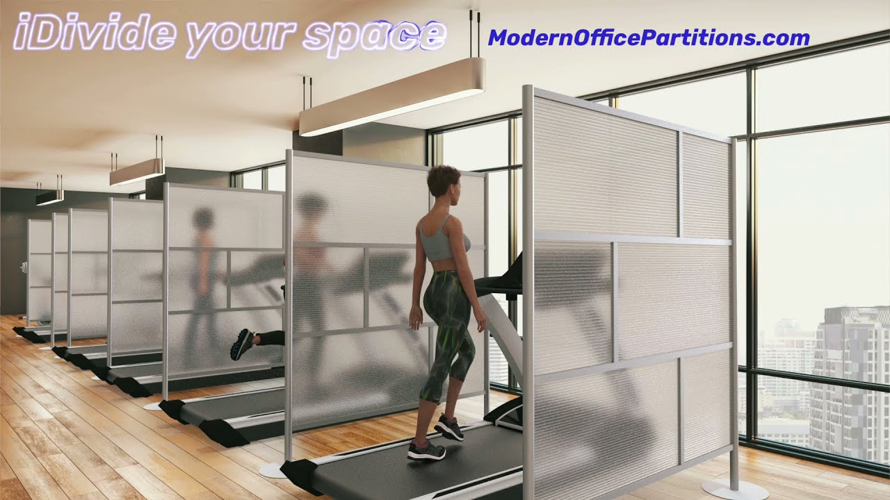 iDivide Your Space - Modern Room Partitions - Do It Yourself Easy Assembly - Modular System