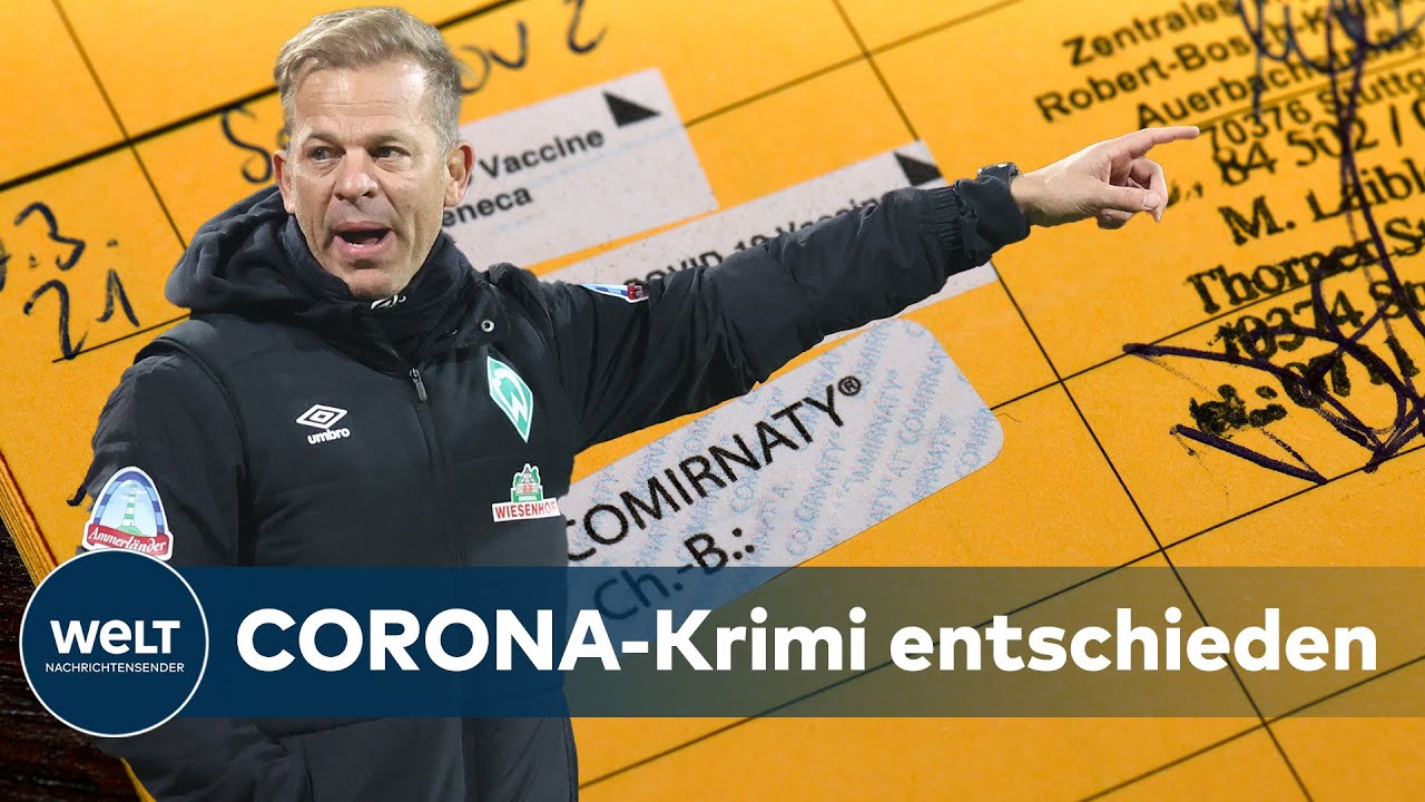 ANFANG AM ENDE: Corona-Betrugsverdacht - Trainer von Werder Bremen tritt zurück