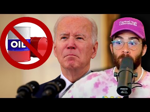 Thumbnail for Biden Bans RUSSIAN OIL!!! | HasanAbi Reacts