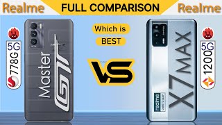 Realme Gt Master vs X7 Max Full Comparison