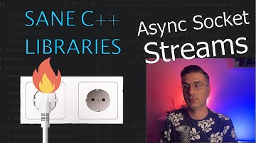 node.js-like C++ Async Socket Streams - Sane C++ Libraries [ep.31]