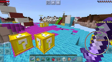 Lucky Block Skywars - On Cubecraft