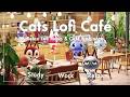 【あつ森BGM 3時間】Cats Lofi Café🐾 #1 Botanical & Natural｜Relax Piano Lofi｜勉強・作業・集中・睡眠用｜どうぶつの森の環境音・話し声