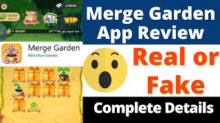 Merge Garden App Real or Fake | Merge Garden App Withdrawal | Merge Garden Game | Scam or Legit screenshot 4