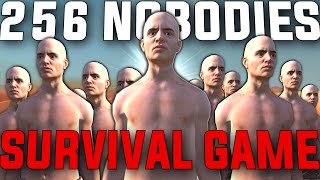 I Put 256 NOBODIES in a SURVIVAL GAME in KENSHI