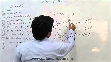 Deterministic Finite Automata ( DFA ) with (Type 1: Strings ending with) Examples | 017