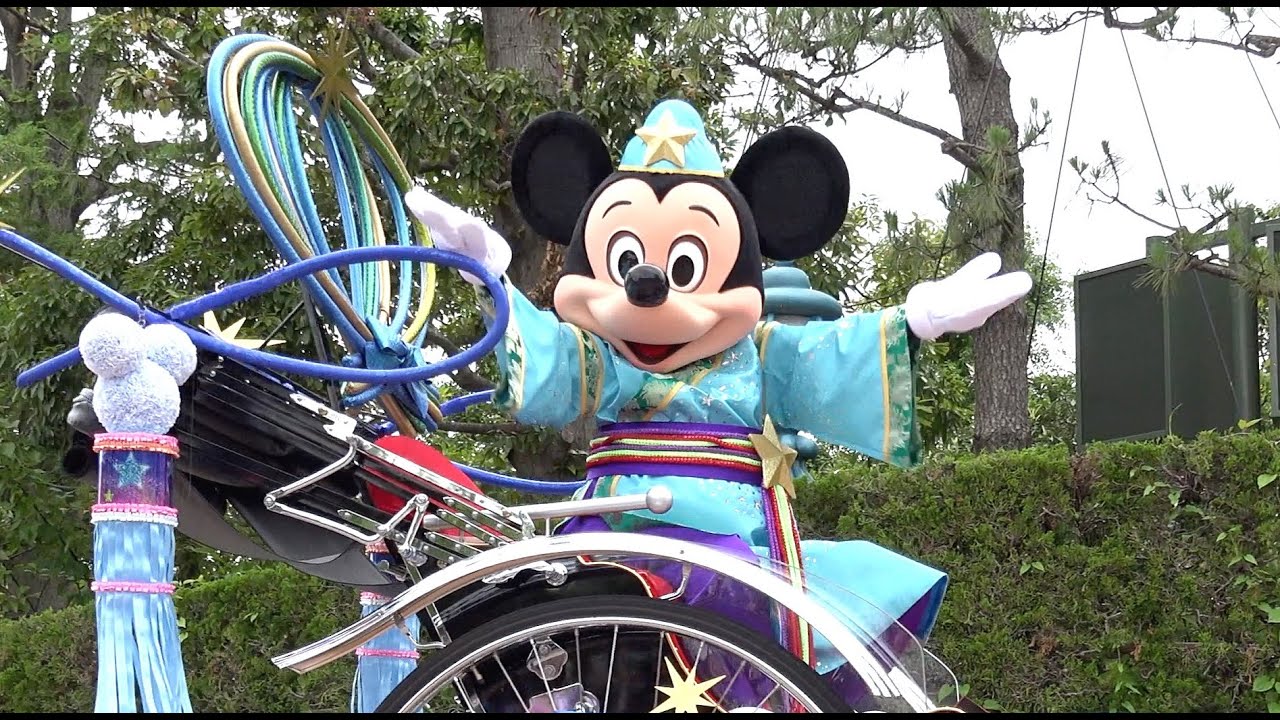 ºoº 初日 初回 ディズニーランド 七夕グリーティング 16 Tokyo Disneyland Tanabata Greeting Youtube