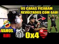 REAÇÕES: SANTISTAS #2 - SANTOS 0x4 FLAMENGO - BRASILEIRÃO.