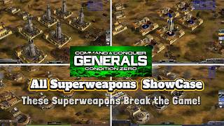☢️ Ultimate Superweapon Showcase! Condition Zero Mod – Generals Zero Hour