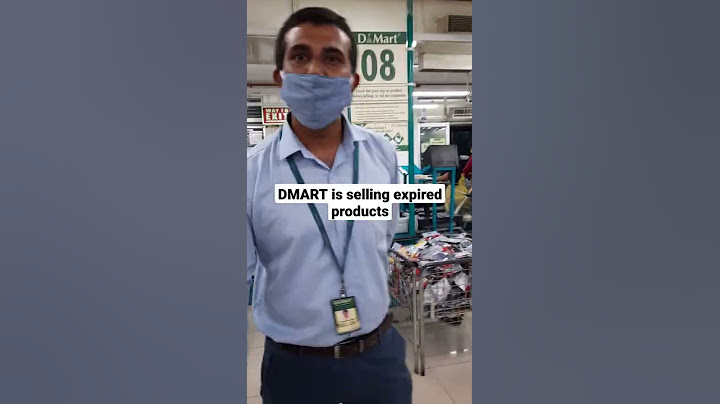 D Mart is selling expired products..!!