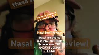Nasal Snuff Tobacco videos for the snuff connoisseur!