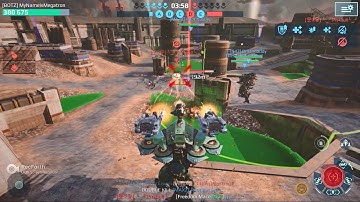 RED TEAM DESTROYED ON WAR ROBOTS!