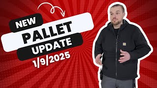 ❄️WEEKLY LIQUIDATION PALLET UPDATE❄️ | 1/9/2025