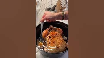 Dutch oven whole roasted chicken