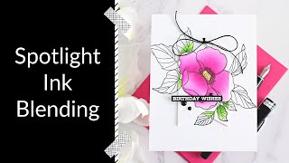 Spotlight Coloring with Ink Blending | Terrific Tags with Michelle