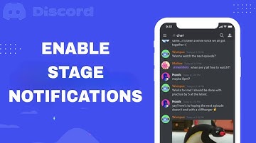 How To Enable And Turn On Stage Notifications On Discord App
