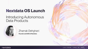 Nextdata OS Launch - April 22, 2025
