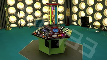 My TARDIS console room (Remastered).
