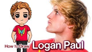 How to Draw Logan Paul | Famous Youtuber How to Draw Logan Paul | Famous Youtuber