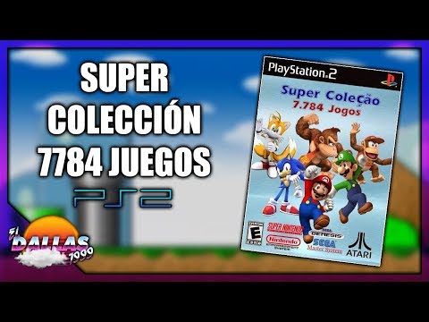 SUPER COLECCIÓN DE 7784 JUEGOS RETRO - PS2 Multiloader 