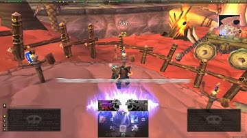 Wow Custom Raid UI - Warrior