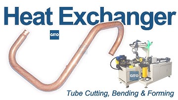 Full Automatic Copper Tube Machine: Cut, Bend & End Forming