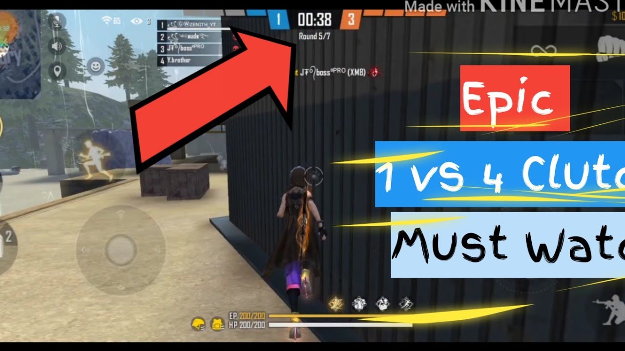Epic Free fire Highlights || Khatarnak Gaming - YouTube