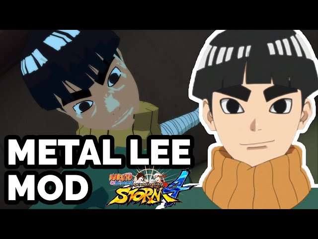 O FILHO DO ROCK LEE METAL LEE!!! NARUTO STORM 4 ROAD TO BORUTO PC MODS -  Nillo21. 