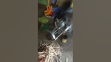 Máy sấy cốm ống tự động cắt cốm