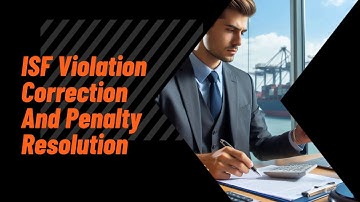 Resolving ISF Violations: Correct and Avoid Penalties