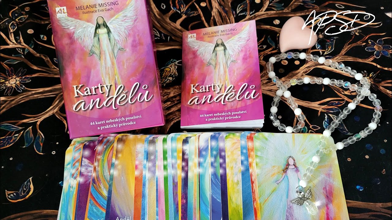 🌸 Karty Andělů, popis karet a menší výklad z nich 🌸  Náhled z dílny APSD.
