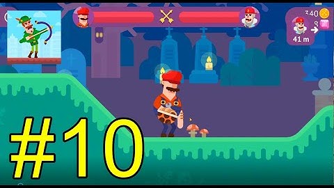 Bowmasters - Gameplay Walkthrough Part 10 - Character: Fernando(Android, iOS)