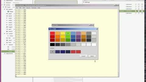 Linux Gtk Glade Programming Part 9 - Adding  Font Chooser, Volume Control, and Scroll Bar