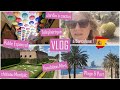 Barcelone vlog 4  plage  montjuc  tlphrique mir chteau cactus et poble espanyol 
