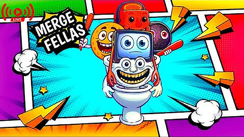 🔥Merge Fellas LIVE | 😜 Italian Brainrot | ⚡ New Update! #MergeFellasLive #NewUpdate #GamingLive