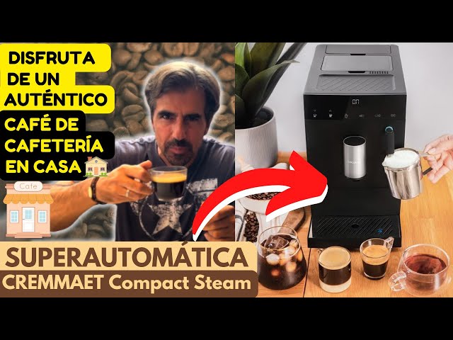 Cafetera Superautomática Cecotec Cremmaet Compact Steam - Comprar en Fnac