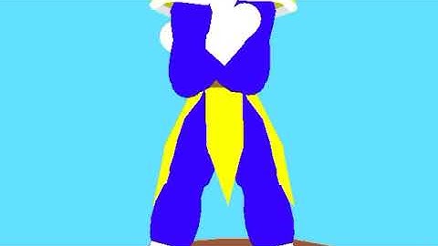 Goku vs Vegeta (sticknodes shaqxx animation)