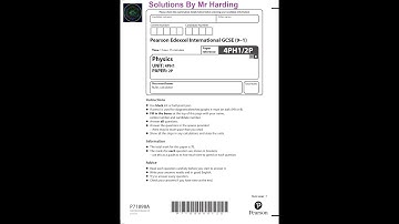 Edexcel - iGCSE - Physics - Paper 2P - January 2023 - Solutions By Mr Harding