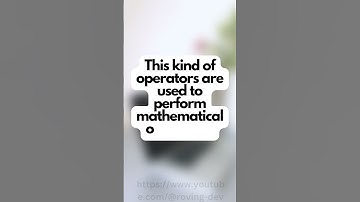 JAVA Jargons Arithmetic Operators #shorts