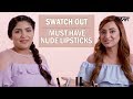 Top 10 Nude Lipstick Swatches Ft. Shreya Jain and Aishwarya Kaushal | Swatch Out | Nykaa