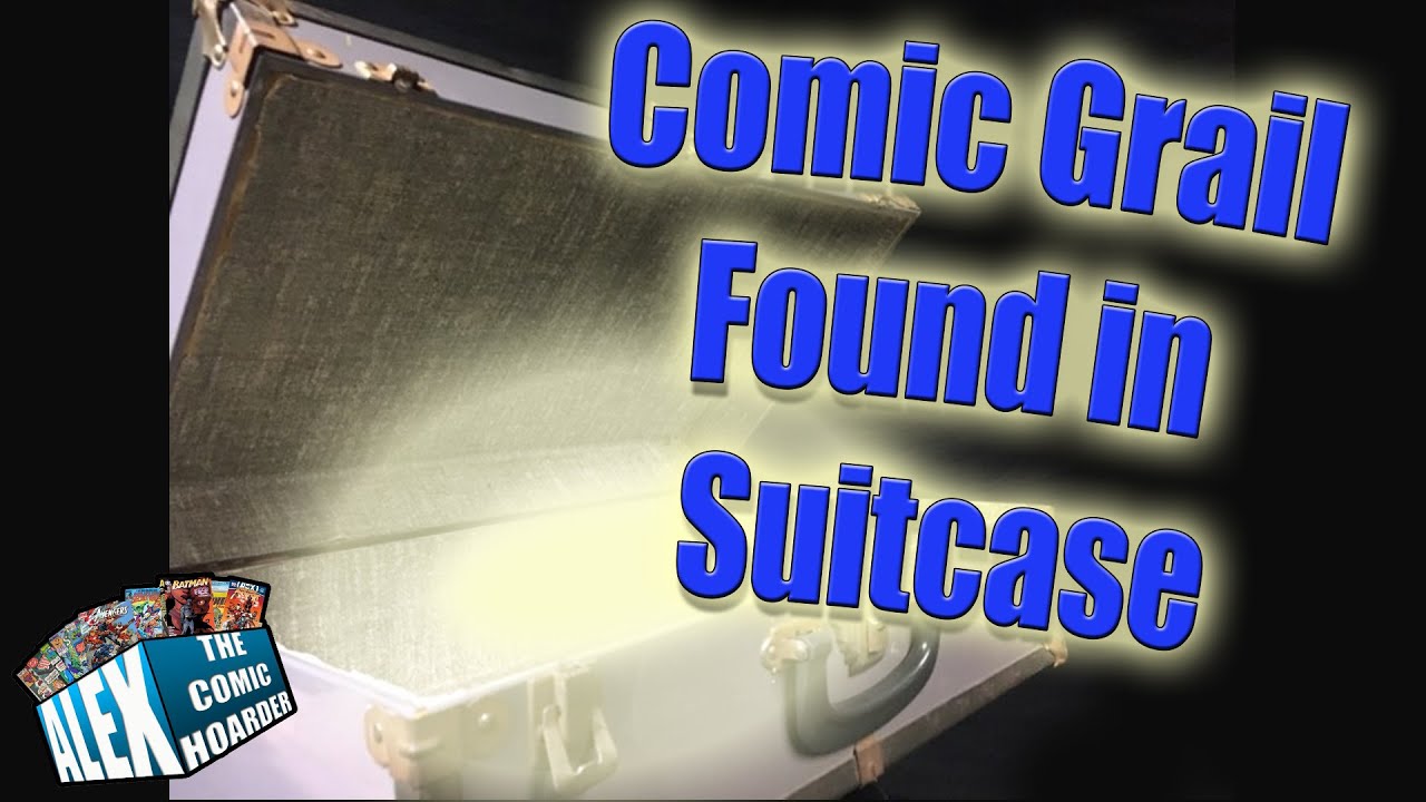 Comic Books in a Suitcase | You'll never believe what I found!!!